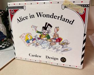 Alice in wonderland cardew design in box 