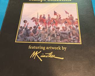 Civil war stamp collection 