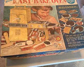 Vintage easy bake oven toy 