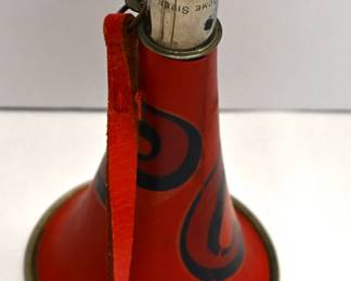 Vintage "The Acme Siren" Cheerleader & Sporting Horn, Made in England, with 'P' Monogram