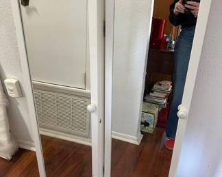 two wall mount jewelry boxes