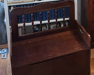 Children's bench and toy chest
