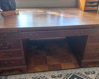 Beautiful and sturdy antique desk
