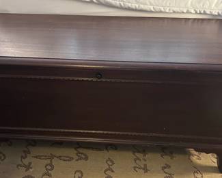 Lane cedar chest closed