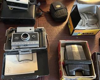 Vintage cameras