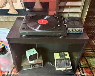 Vintage turntable