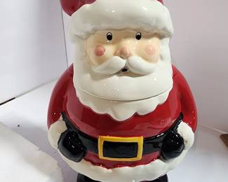 SANTA COOKIE JAR