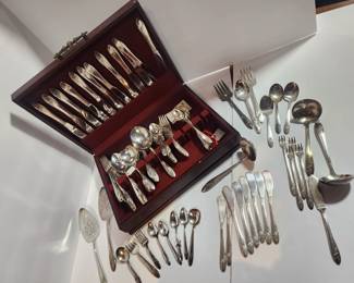HUGE SET OF SILVERPLATE