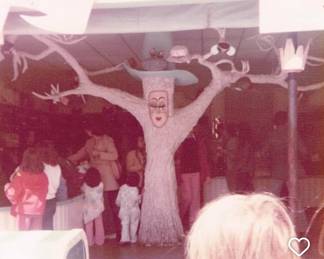 Photo of this piece at the mad hatters shop in Disneyland in 1970s
