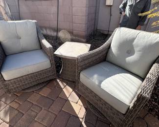 patio wicker chairs