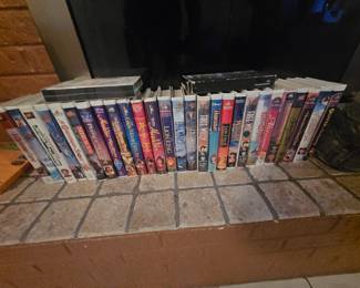 Vintage Disney VHS tapes
$5 each ( who knows some are worth more than others)