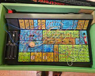 Vintage radio shack electric testing board still in box with paperwork $30