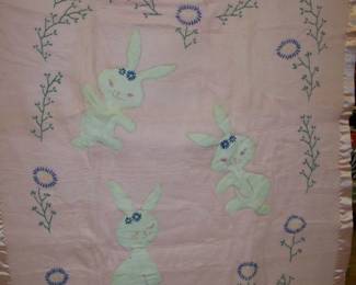 Vintage Baby Blanket