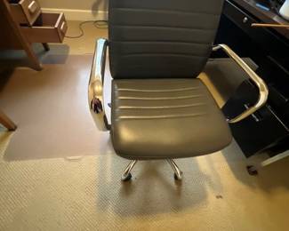 Leather office chair
