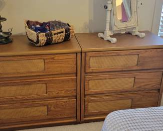 Cane Front Dresser