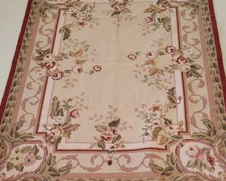 French Aubusson Needlepoint Rug