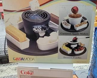 S'mores Maker and Diet Coke Mini Cooler