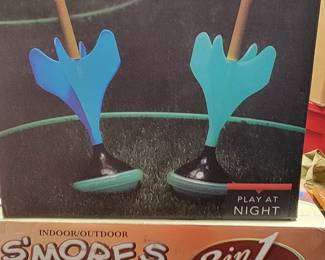 Lawn Dart Set and S'mores Maker