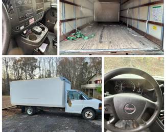 2008 GMC Savana G3500 Box Truck w/ Ramp. Clean Box and Runs. 