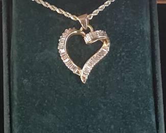 14K and Diamonds ring  