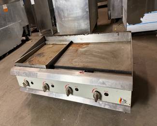 48" Gas Countertop Griddle