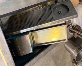 glass rinser and bar wells