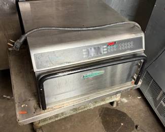 Turbochef Convection Oven + Rolling Stand