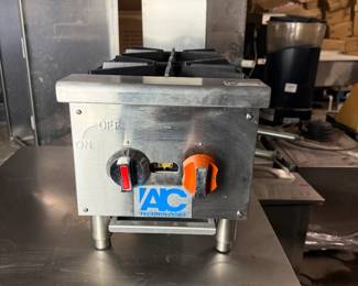 12" Gas Hot Plate-2 Burners