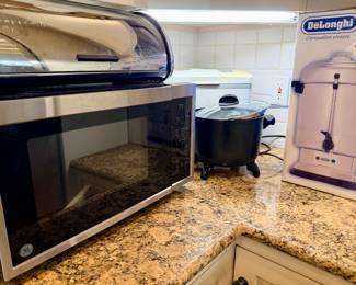 Microwave, Coffee Urn and other kitchen appliances
