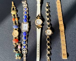 Large and interesting costume watch collection
