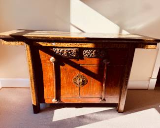 Asian Console.  64"L x 23"D x 37"H