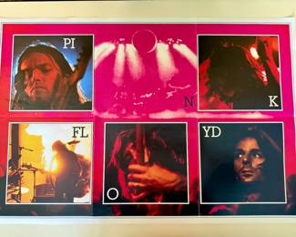 Pink Floyd unframed poster