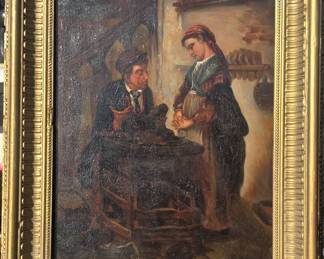 29th century genre painting.