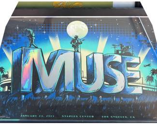 Muse rock band poster.