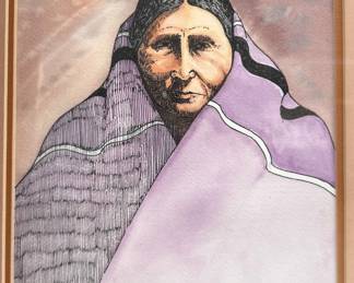 Native American porteait.