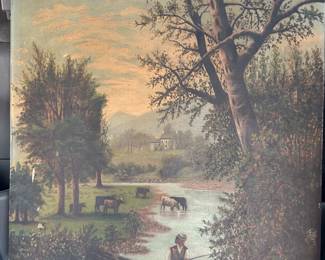 10th century Ameican landscape.