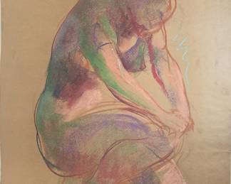 Emil Kosa Jr pastel.