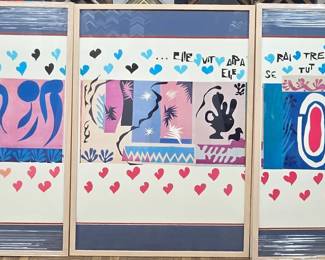 Matisse tryptych