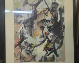 Eric Fiazi acrylic on paper.