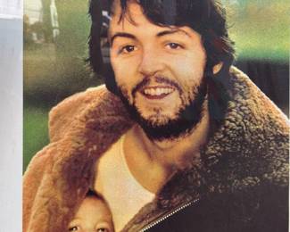Paul McCartney Photo by Linda McCartney. Proof from her book.