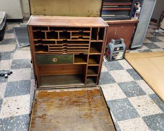 US Army dental field desk