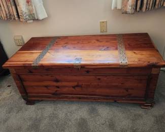 Antique cedar trunk by The Standard