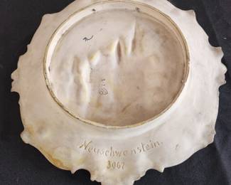 Vintage deco plate by Neuschwenstein