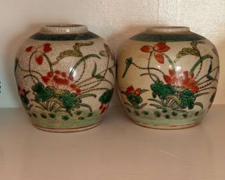 Famille Verde Ginger Jars