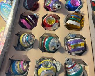 Vintage Shiny Brite Ornaments