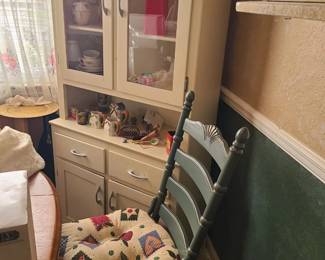 Dining table, chairs & cabinet available