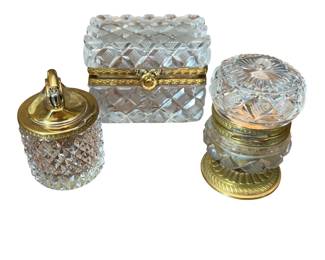 Assorted Cut Crystal pieces