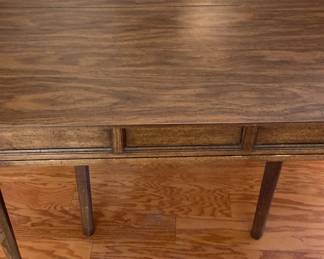 MCM Square Table With Five Leaves
