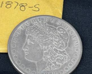 1878S Morgan Silver Dollar