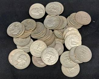 1964 Washington Quarters Minted Circulated